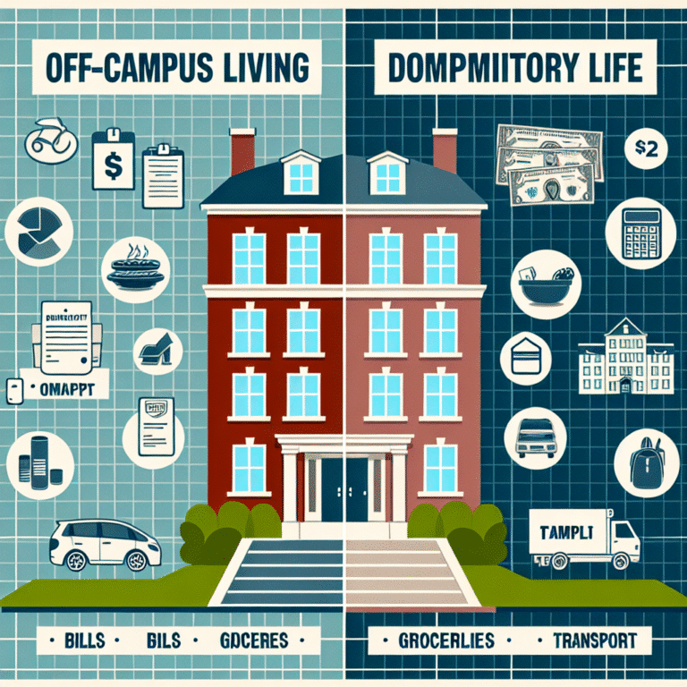 Comparing the Real Cost of Living Off-Campus vs Dorms