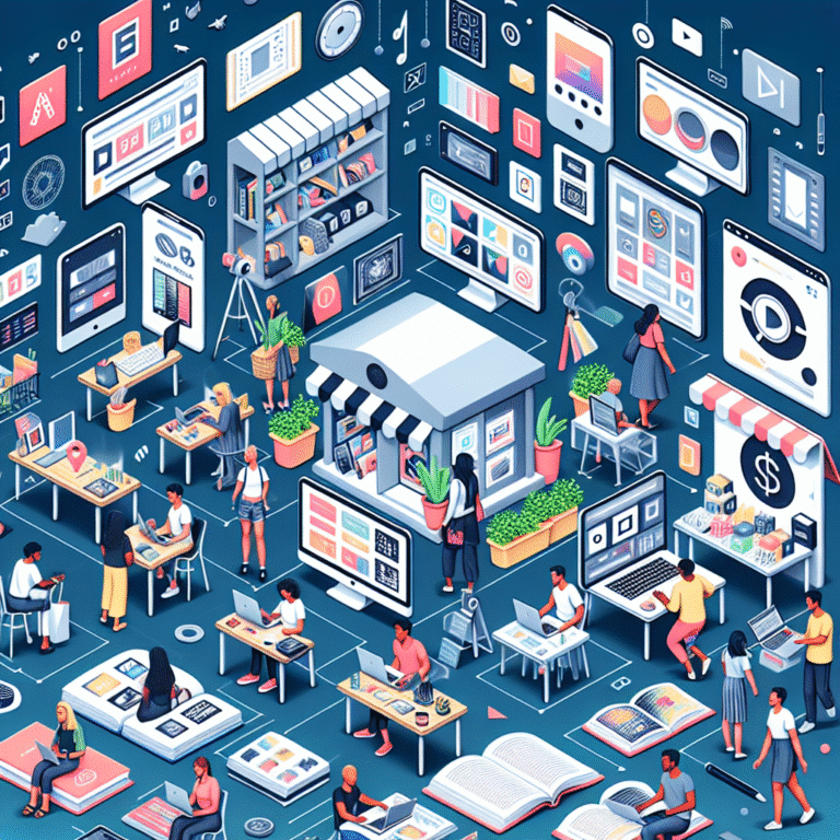 Selling digital products on Etsy as a passive college side hustle