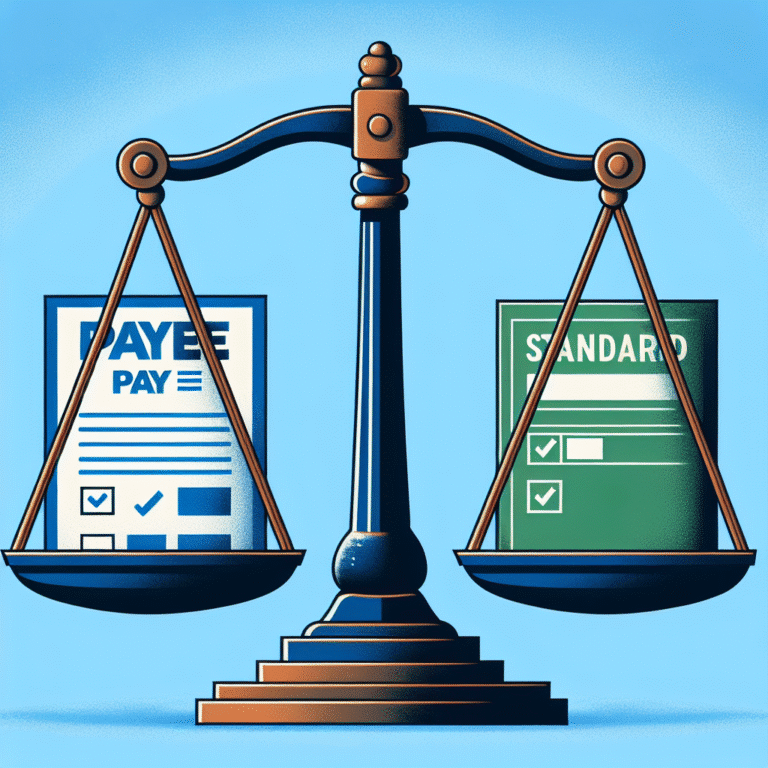 The Financial Implications of PAYE vs. Standard Plans