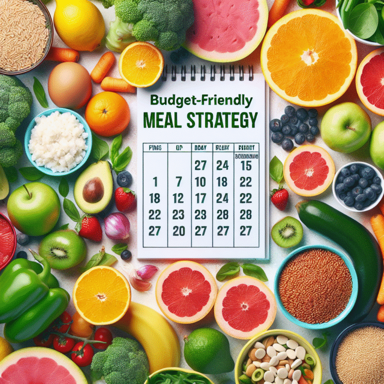 and eat well: a budget-friendly 7-day meal strategy