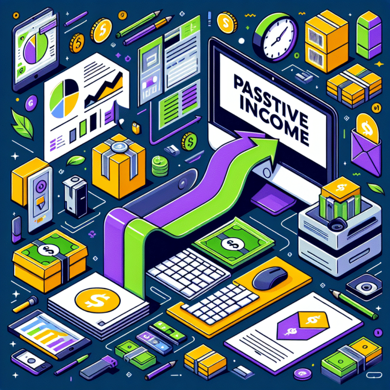 Creating a passive income stream through print-on-demand services