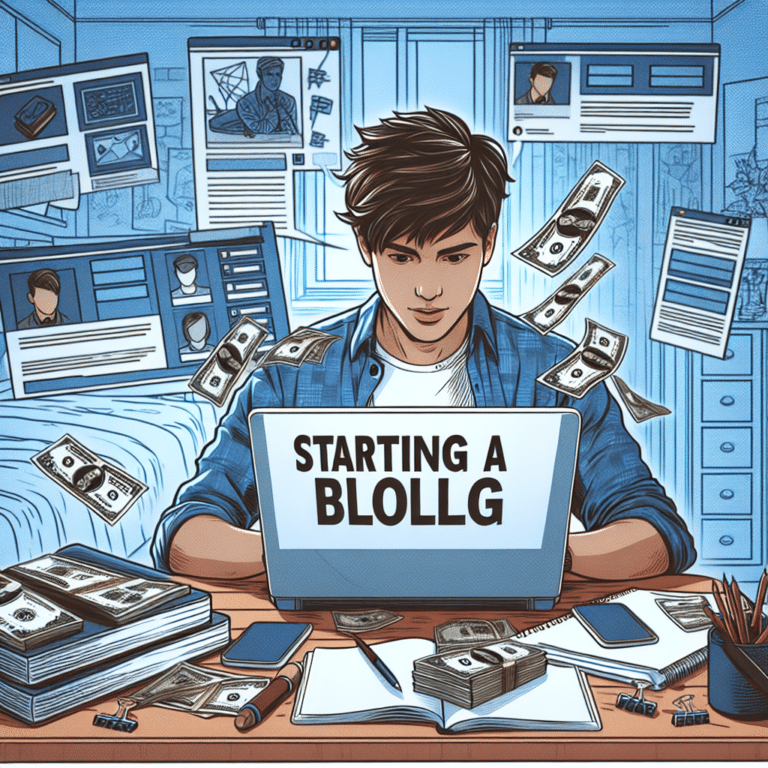 The ultimate guide to starting a blog while in college for profit